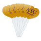 GRAPHICS & MORE Cupcake Picks Set of 6 Acrylic Alcorn State University Heart Decoration OneSize