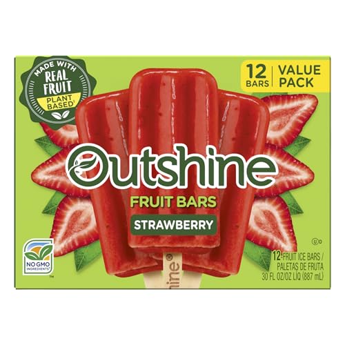 Outshine, Strawberry Frozen Fruit Bars, 12 Count (Frozen)