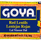 Goya Foods Red Lentils, Dry, 16 Ounce (Pack Of 24)