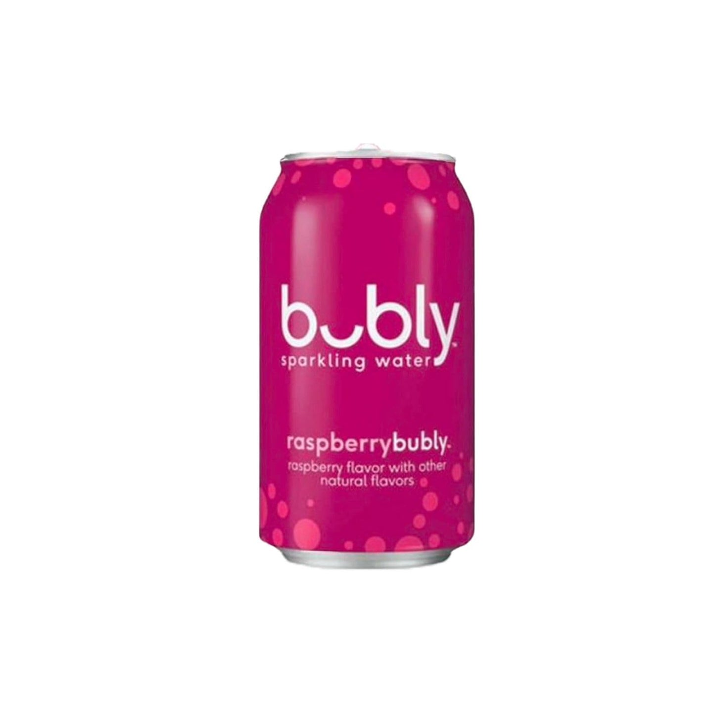 Bubly Raspberry Flavored Sparkling Water 12 fl oz Aluminum Can 16 Pack
