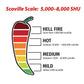 1Lb Puya Dried Whole Chile Peppers, Pulla Chili Seco Pods By 1400S Spices