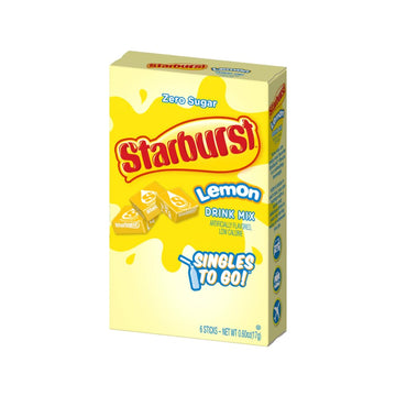 Singles To Go! Lemon Lime Delight Variety Pack (Sunkist, Starburst, & Wylers) (2 Of Each) Variety Pack