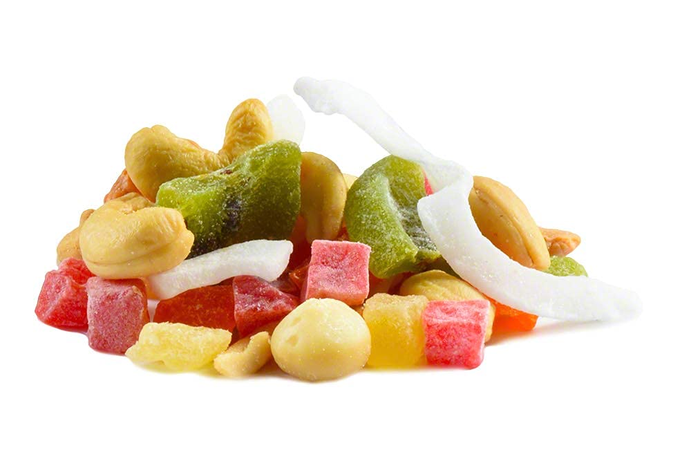 Nutstop Bahama Breeze Trail Mix 3lb Bags - Individual Bags