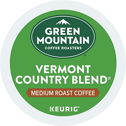 Green Mountain Coffee Roasters Vermont Country Blend Keurig Single-Serve K-Cup Pods, Medium Roast Coffee, 72 Count (6 Packs of 1