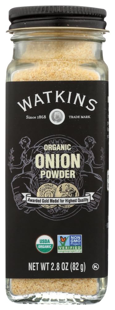 Watkins Ssnng Onion Powder Org, 2.8 Oz (Pack Of 3)
