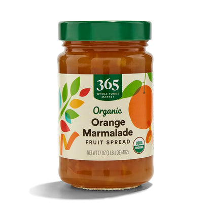 365 by Whole Foods Market, Organic Orange Marmalade Fruit Spread, 17 Ounce