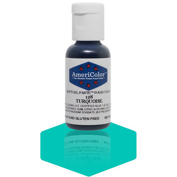 Americolor Soft Gel Paste Food Color, Turquoise
