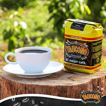 Yaucono Ground Coffee Bagged, Arabica Medium Roast, 14 Ounce (Pack Of 1)