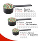 Christmas Blend Nonpareils - 8 oz Resealable Candy Bag - Mini Red, White, and Green Nonpareils - Christmas Themed Sprinkle Toppi