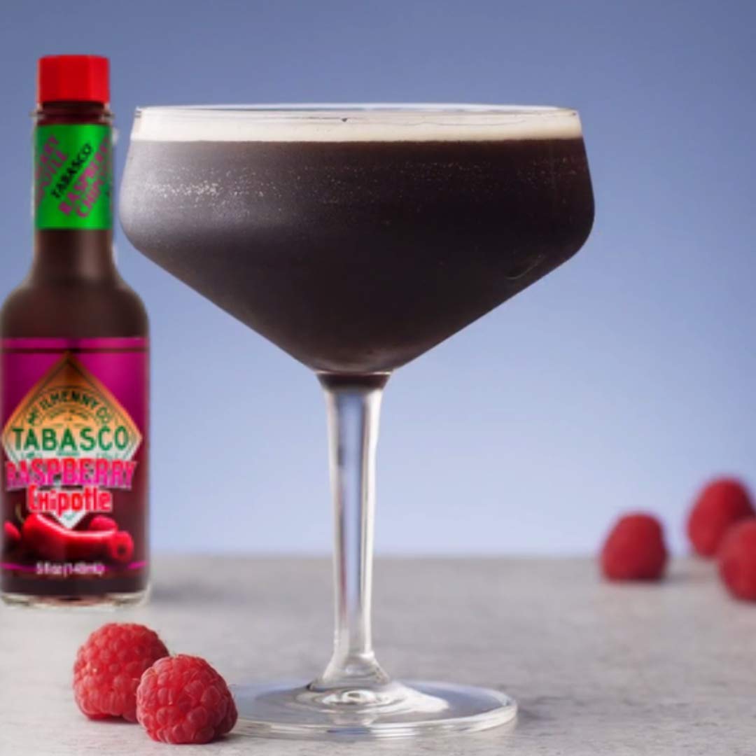 TABASCO Raspberry Chipotle Pepper Sauce, Sweet & Smoky, 5 Fl Oz Bottle