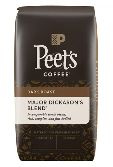 Peet'S Coffee, Major Dickason'S Blend, Dark Roast, Whole Bean 32Oz (2 Pack)