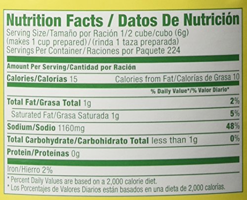 Knorr Chicken Flavor Bouillon Cubes, 43.45 Ounce