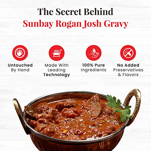 Sunbay Rogan Josh Gravy Mix - 1Kg|(Veg Mix, Upto 12 Servings)|Easy To Cook Kashmiri Rogan Josh Gravy Mix|Versatile Gravy Mix For