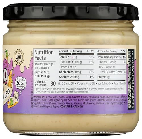 CREDO FOODS Oatmilk Queso Blanco, 11 OZ