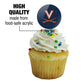 GRAPHICS & MORE University of Virginia Cavaliers Cupcake Picks Set of 6 - Multi Color Decoration Toppers for Parties and Events