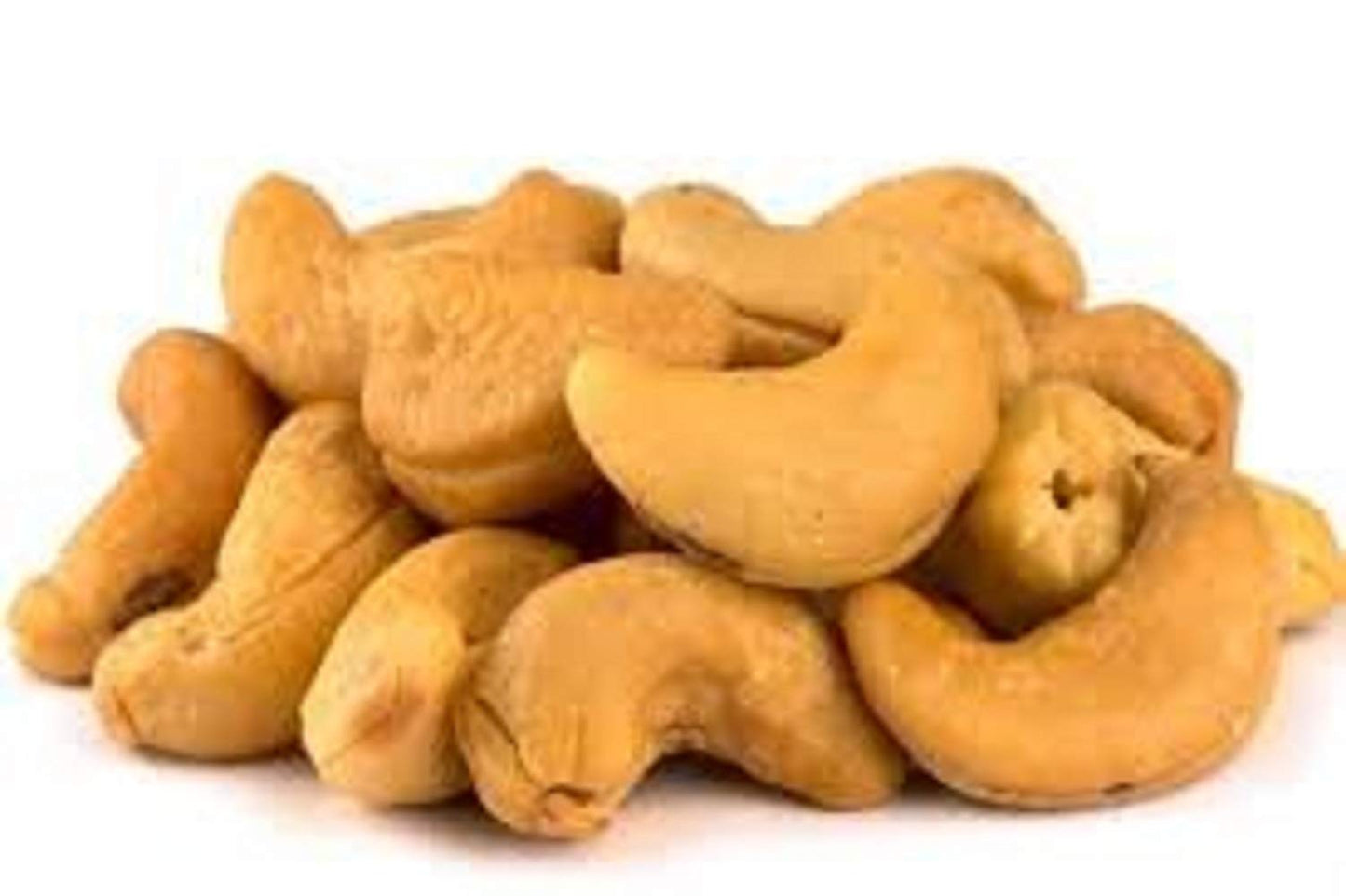 Dry Roasted Cashews With Sea Salt (1 Lb) - Baked In Small Batches For Added Freshness - Oven Roasted To Perfection Without Oil -