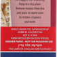 Streits Moonstrips Onion & Poppy Matzo - Thin & Crispy, Non-GMO, Low Sodium, Low Fat, Vegan, Family Owned, Kosher Certified (11