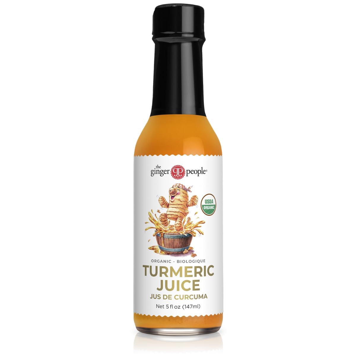 The Ginger People Organic Turmeric Juice, 5 Fl Oz (Pack Of 1)