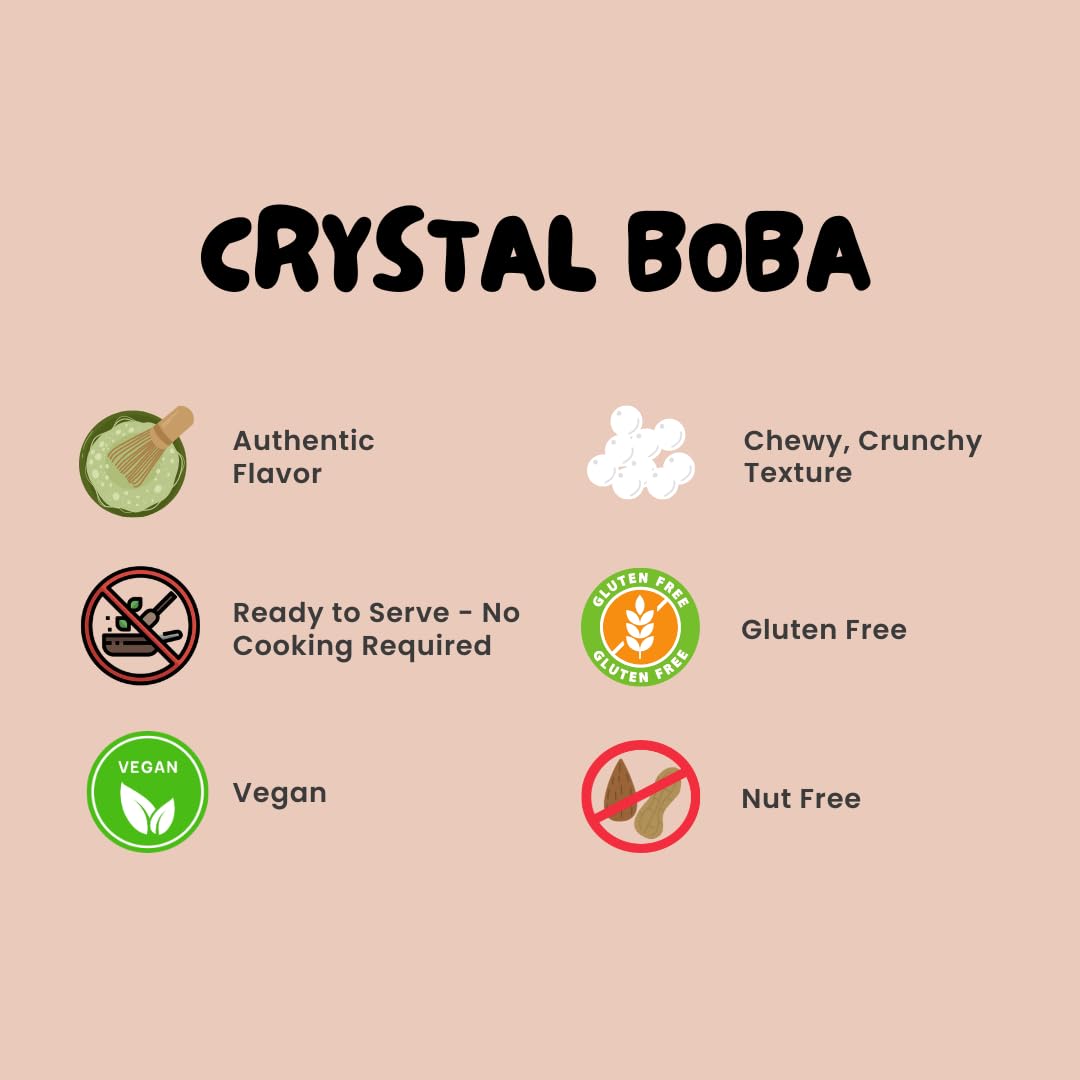 Bossen Crystal Boba (Matcha)