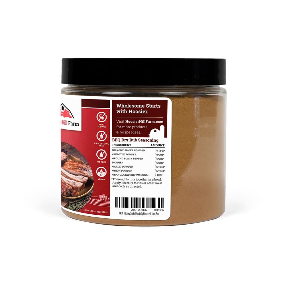 Hoosier Hill Farm Hickory Smoke Powder  8oz (Pack of 1)
