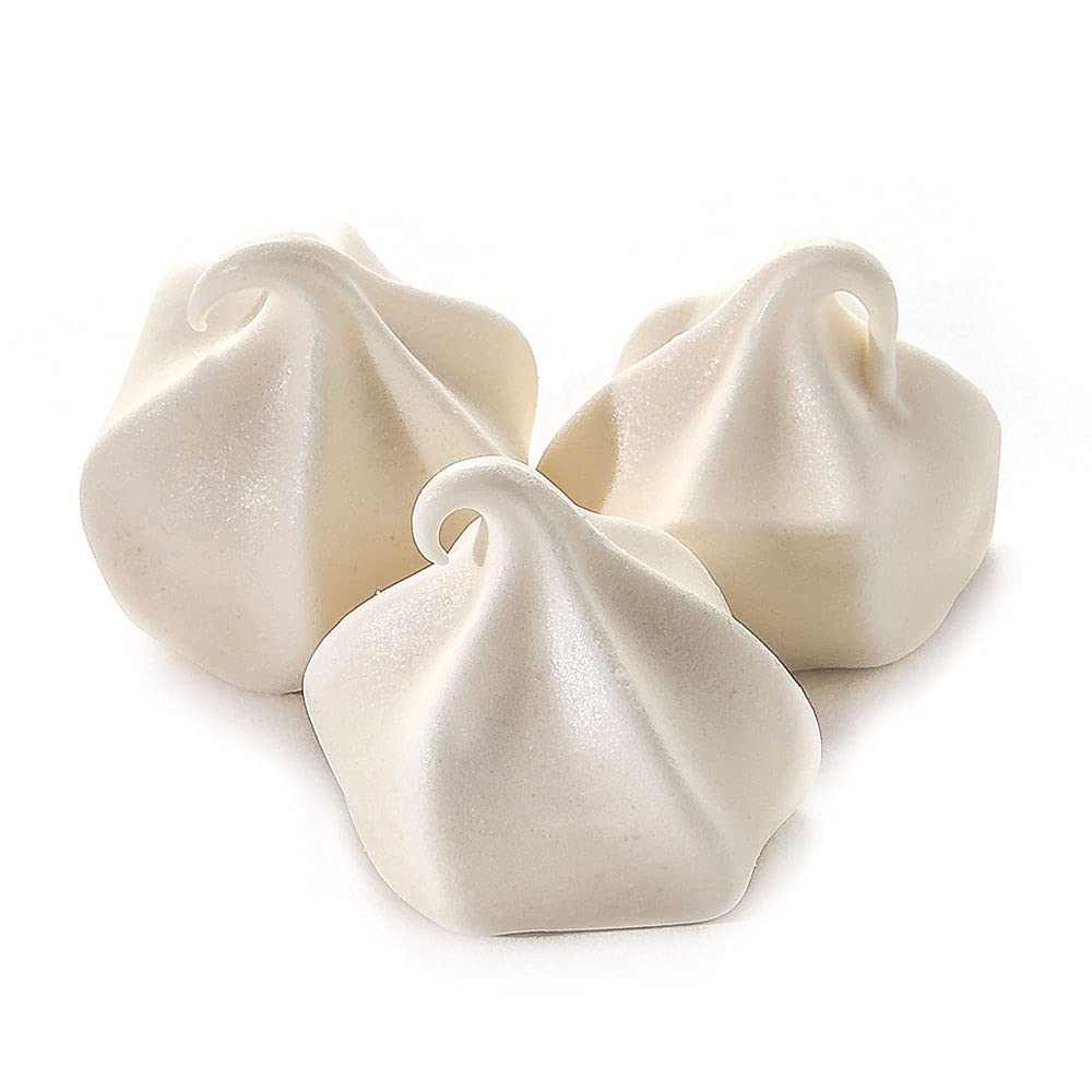 4 Pack Krunchy Melts Original Meringue Cookies | Vanilla Flavor 4-Pack | Only 80 Calories Per Serving | Fat Free, Gluten Free, D