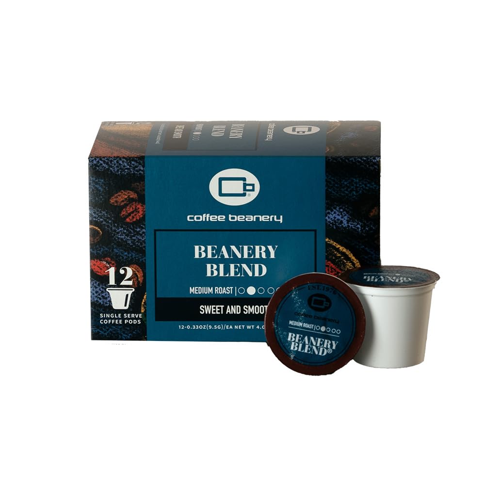 Beanery Blend Single Serve Coffee Pods | 12ct | 100% Specialty Arabica Coffee