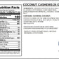 Coconut Toffee Cashew 24 Oz Resealable Pouch | Gurmet Holiday Snack, Perfect For Gifting, Stocking Stuffers & Festive Treats | J