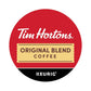 Tim Hortons Original Blend Medium Roast Coffee K-Cup Pods, 24 Count, Compatible with Keurig malt-inspired, Red