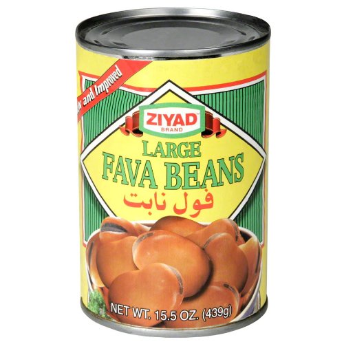 Ziyad Beans Fava Large (Bagilla), 15-Ounce (Pack Of 6)