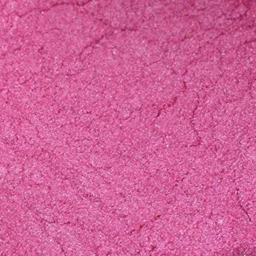 Luster Dust - Deep Pink (4G 1X Jar) | Edible Vegan Dust & Paint For Cake Decorating, Ice Cream, Desserts, Cocktails And Beverage