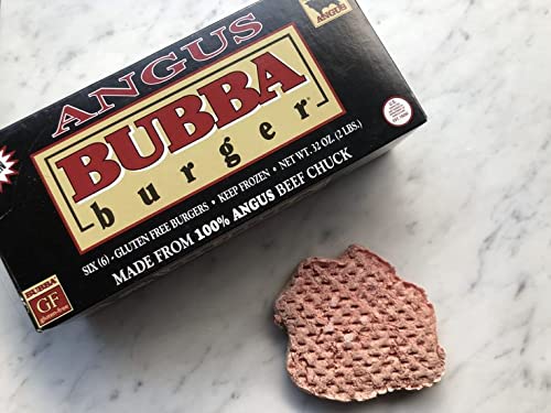 Bubba Burger Angus Beef Burgers - Six Gluten Free Burgers - Made From Only 100% Angus Beef Chuck - Never Any Trimmings Or Preser