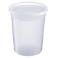 Gusto [32 Oz. - 24 Count Plastic Deli Containers With Lids - Disposable Food Storage Containers With Airtight Lids, Ideal For Soups, Stews, And Meal Prep