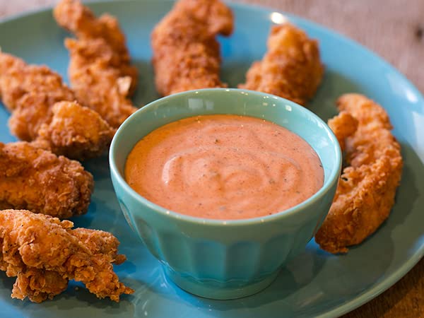 Todd Wilbur's Top Secret Recipes Chicken Tender Sauce (Like Zaxby's Zax Sauce) - For Chicken Fingers, Nuggets, Sandwiches, and F