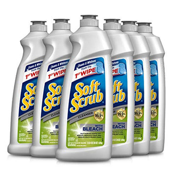 Soft Scrub With Bleach Cleanser, 36 Ounce (Pack Of 6)
