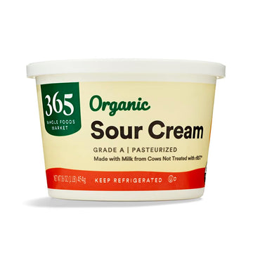 SOUR CREAM, 365 WFM, UNFI, 12-16OZ