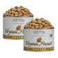 FERIDIES Salted Virginia Peanuts - Super Extra Large - 18oz Vacuum Tins (Pack of 2)