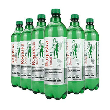SORINA Rogaska Donat Mg Mineralwasser, 1L Bottle, Pack of 6