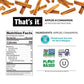Thats it. Fun Size Fruit Bars Variety Pack (50 Pieces  10g Each)  Non-GMO  Kosher  Gluten Free  Breakfast Snacks  Allergy Friendly (Cherry-Cinnamon)