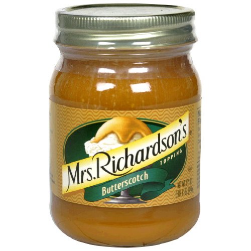 MRS RICHARDSONS Topping BTTRSCTCH, 6 17.5 OZ Jars