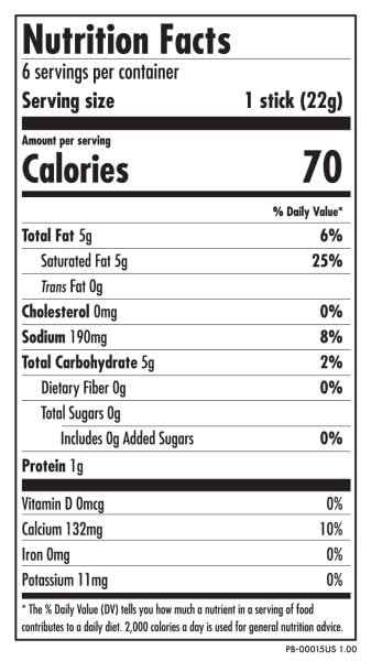 Daiya Dairy Free Mozzarella Style Vegan Cheese Sticks