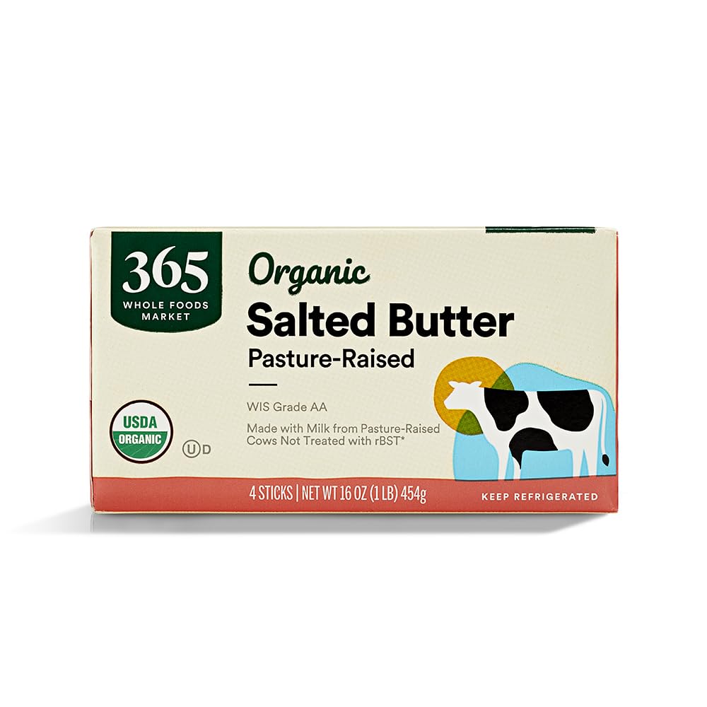 365 by Whole Foods Market, Organic Butter Salted, 1 lb