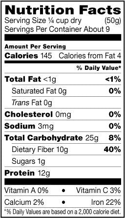 Shiloh Farms - Organic Petite Black Lentils 16 Oz - 2 Pack