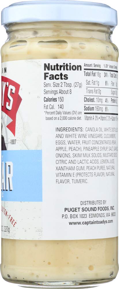 Captain Toady'S Tarter Sauce (12X8 Oz)