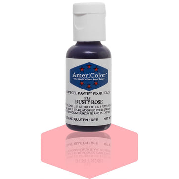 Americolor Dusty Rose Soft Gel Paste Food Color, .75 Oz