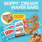 SKIPPY Creamy Peanut Butter & Chocolate Fudge Wafer Bars 22 individule wrapped bars