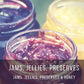 Bounty Foods Huckleberry Jam 9 oz Hand-Picked Wild Fruit Grown in Montana Berries - Breakfast, Desserts, Toppings, Pie Fillings
