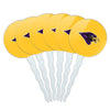 University of Montevallo Secondary Logo Cupcake Picks Toppers Decoration Set of 6
