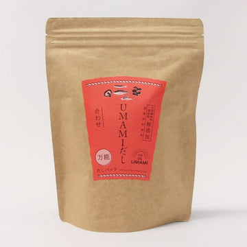 Japanese dashi packet awase (Blend), Dashi broth soup stock, No MSG, ON THE UMAMI (10g packet x 30, 7 Dashi Blend)