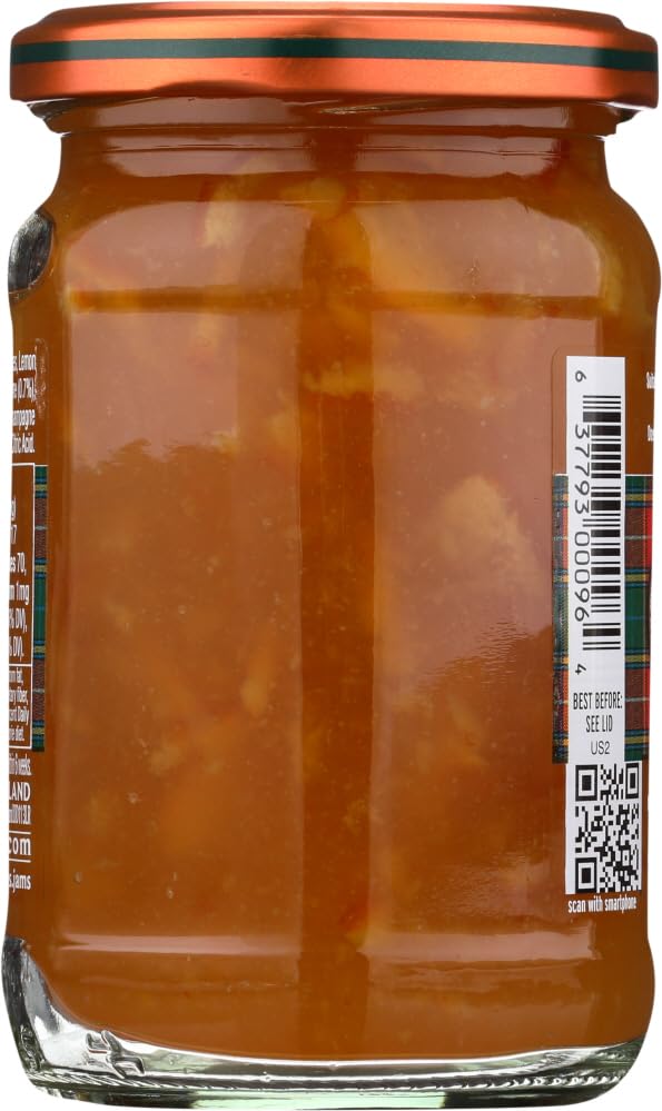 Mackays Orange Marmalade with Champagne, 12 Ounce, Sweet Citrus Spread
