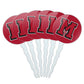 Mansfield University Primary Logo Cupcake Picks Toppers Decoration Set of 6
